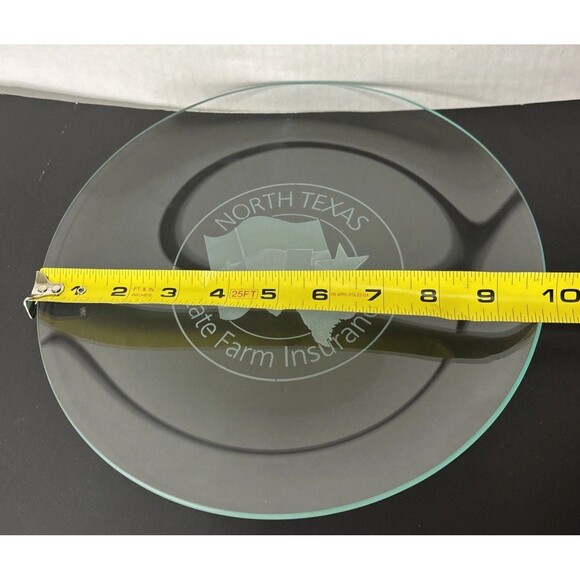 State Farm North Texas Glass Plate  - Vtg  Collectible - Picture 5 of 5